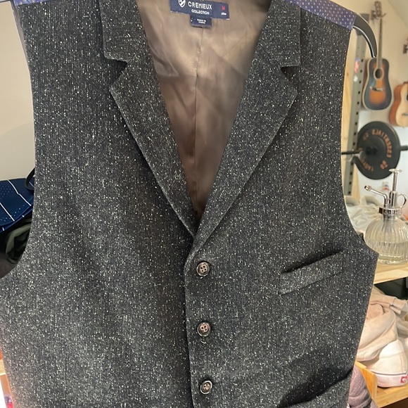 Cremieux collection vest black - Picture 2 of 6